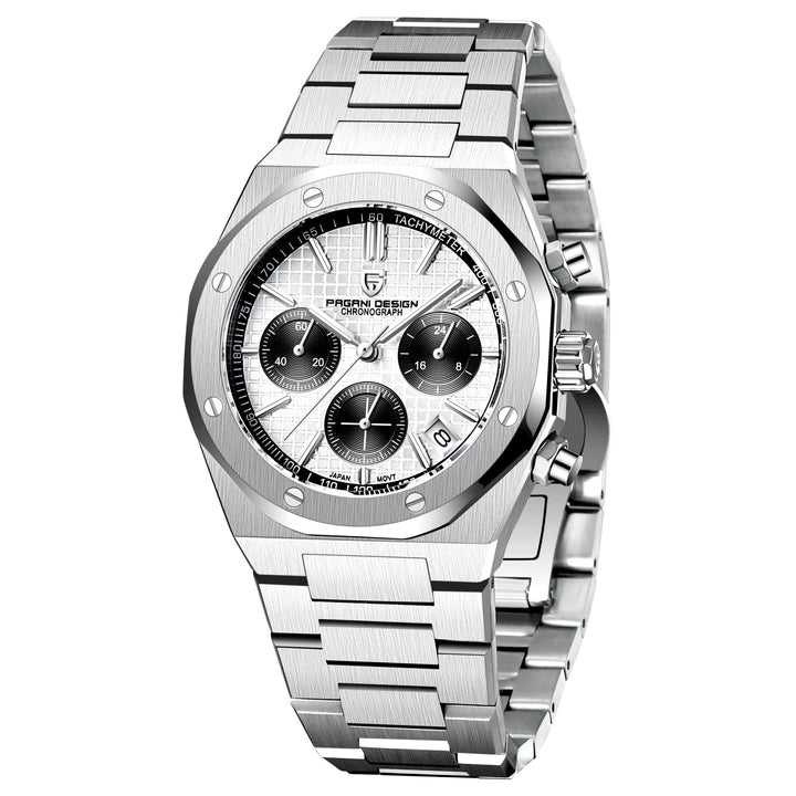 2024 New VK63 Business Men'S Quartz Watch Luxury Sapphire Stainless Steel 20Bar Waterproof Leisure Sports Watch Me