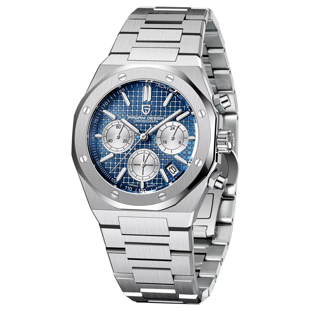 2024 New VK63 Business Men'S Quartz Watch Luxury Sapphire Stainless Steel 20Bar Waterproof Leisure Sports Watch Me