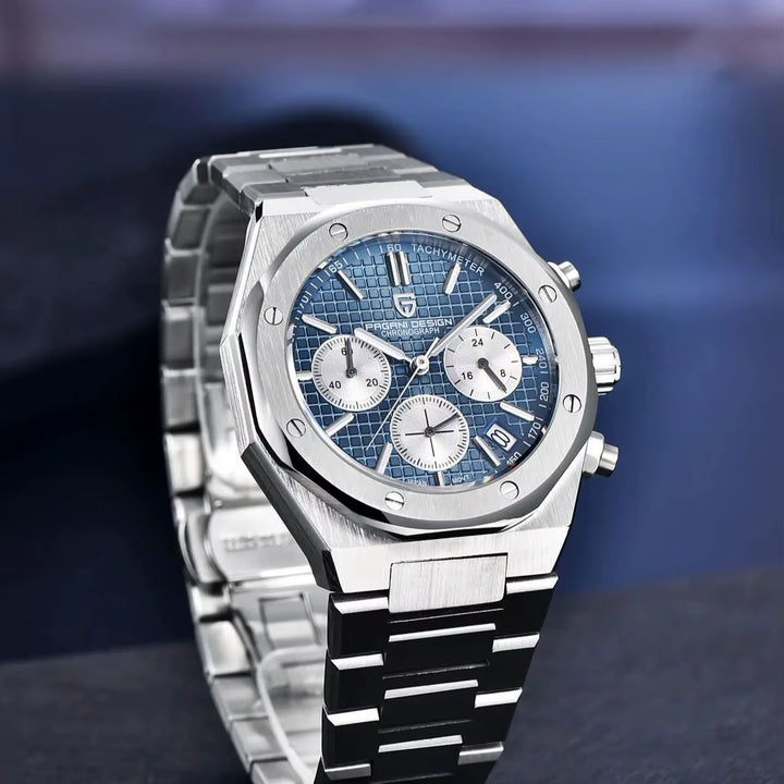 2024 New VK63 Business Men'S Quartz Watch Luxury Sapphire Stainless Steel 20Bar Waterproof Leisure Sports Watch Me